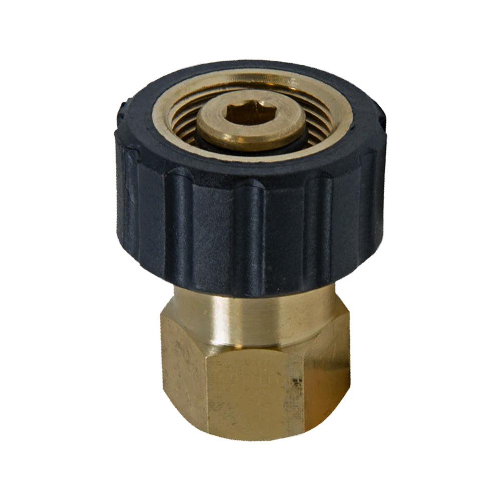 Proven Part 2 Screw-Type Q/C Fittings 1/4 Female M22 Female Brass