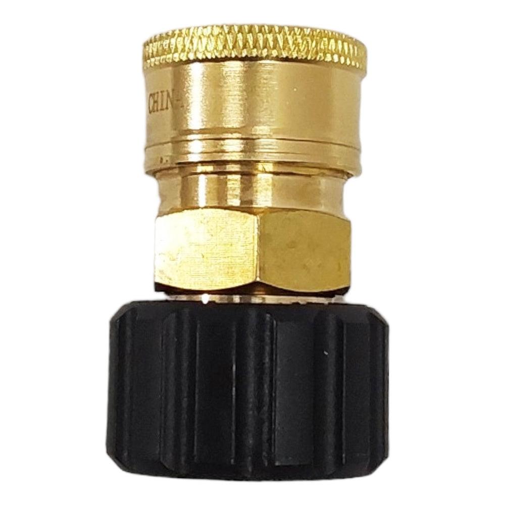 Proven Part M22 FPT X 3/8" Quick Connect Coupler Adaptor For Pressure and Power Washers and Quick Connect Coupler Plug 3/8" Steel Plug X M22 Male Threads