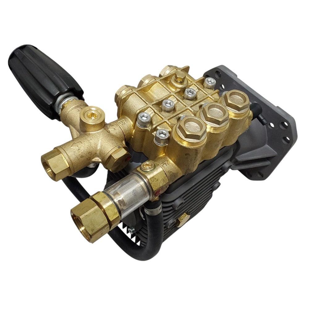 Pressure Washer Pump 1" Shaft Horizontal Triplex Plunger 4000 PSI 4.0GPM