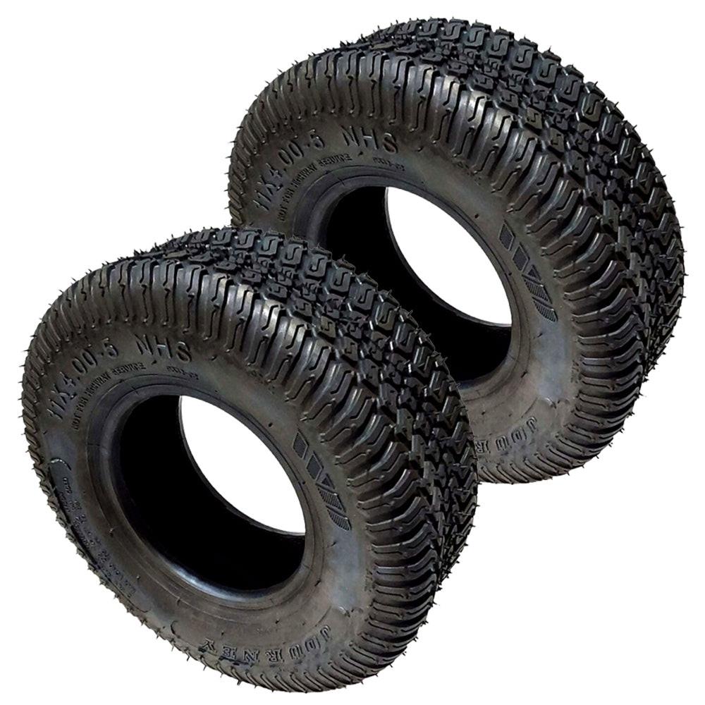 Proven Part 2-Pack Rubber Tires 11X4-5 - Proven Part