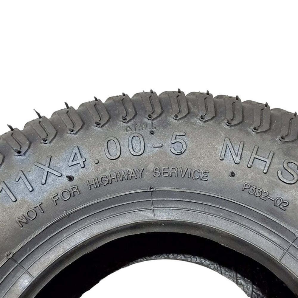 Proven Part 2-Pack Rubber Tires 11X4-5 - Proven Part