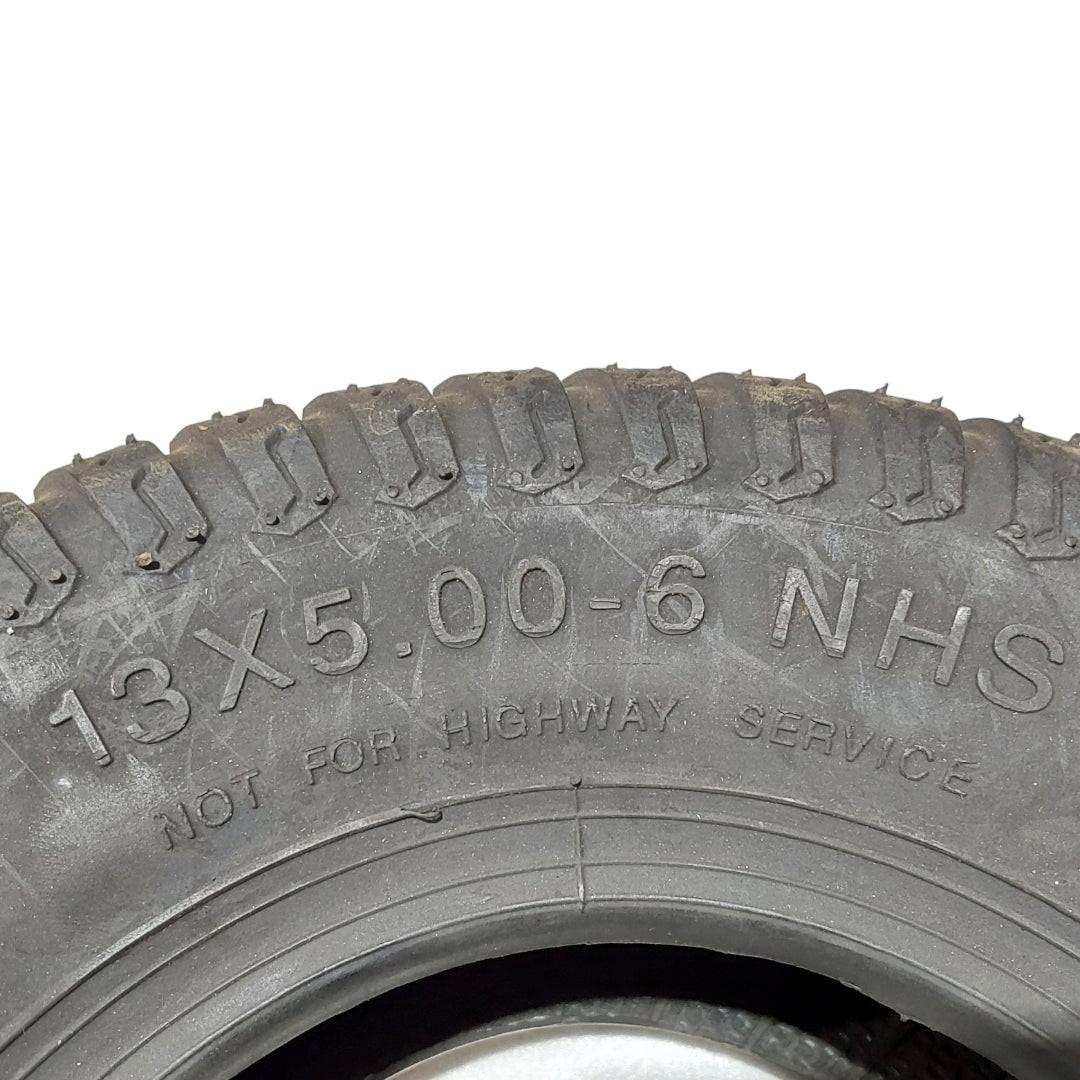 Proven Part Set Of 4 Tubeless Master Tires 13X5.00-6 2 Ply Lawn Mower Garden Tractor