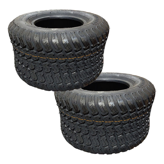 2 PK 13X6.50-6 TIRE LAWN MOWER TRACTOR TURF 4 PLY TUBELESS