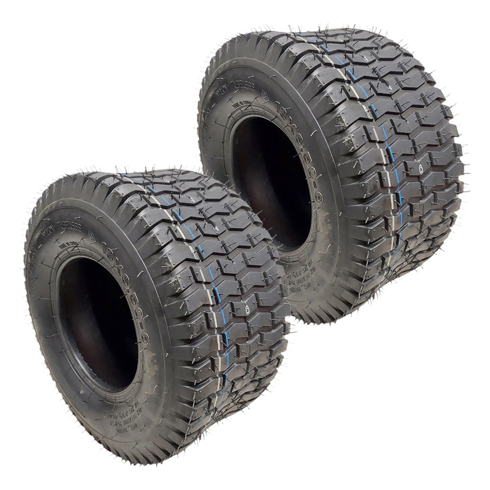 Proven Part 2 Pk 13X6.50-6 Tire Lawn Mower Tractor Turf 4 Ply Tubeless - Proven Part