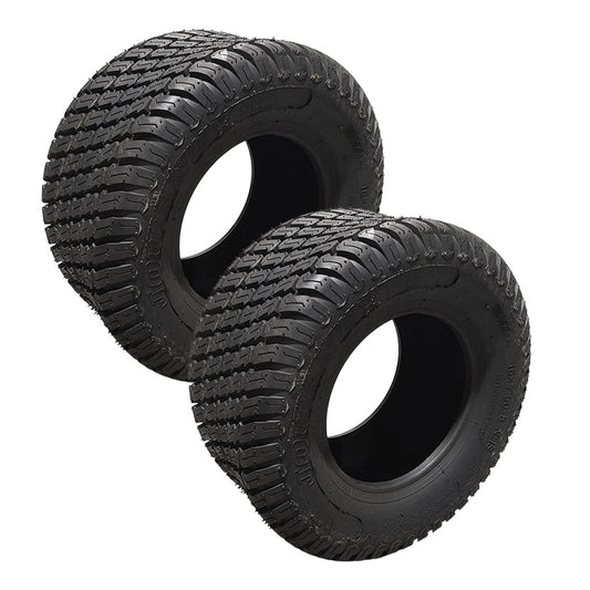 SET OF 2 TURF TIRES 16X7.50-8 RIDING MOWER GARDEN TRACTOR 4 PLY