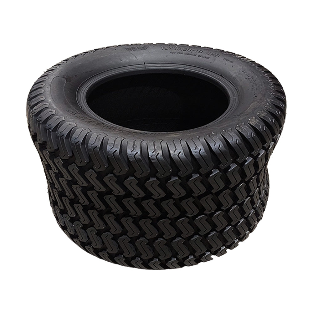 Neumático de goma de pieza probada 18X10,5-10