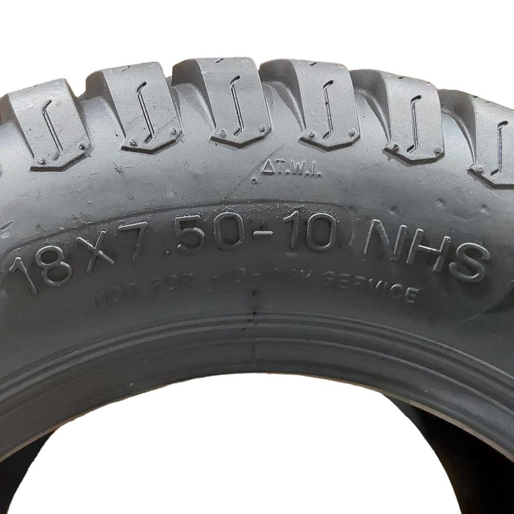 Proven Part Set Of 2 Tires 18X7.50-10 Fits Stinger 30" Aerator 40-2036 For Kubota K3001-17300