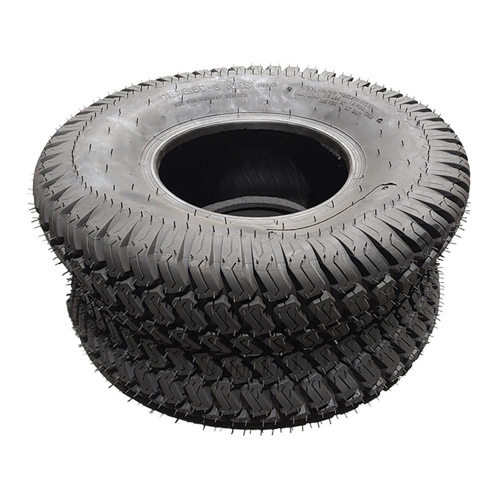 Proven Part 18X8.5-8 Turf Lawn Mower Tractor Tire 18X8.50-8 4 Ply Tubeless Set Of 2 - Proven Part