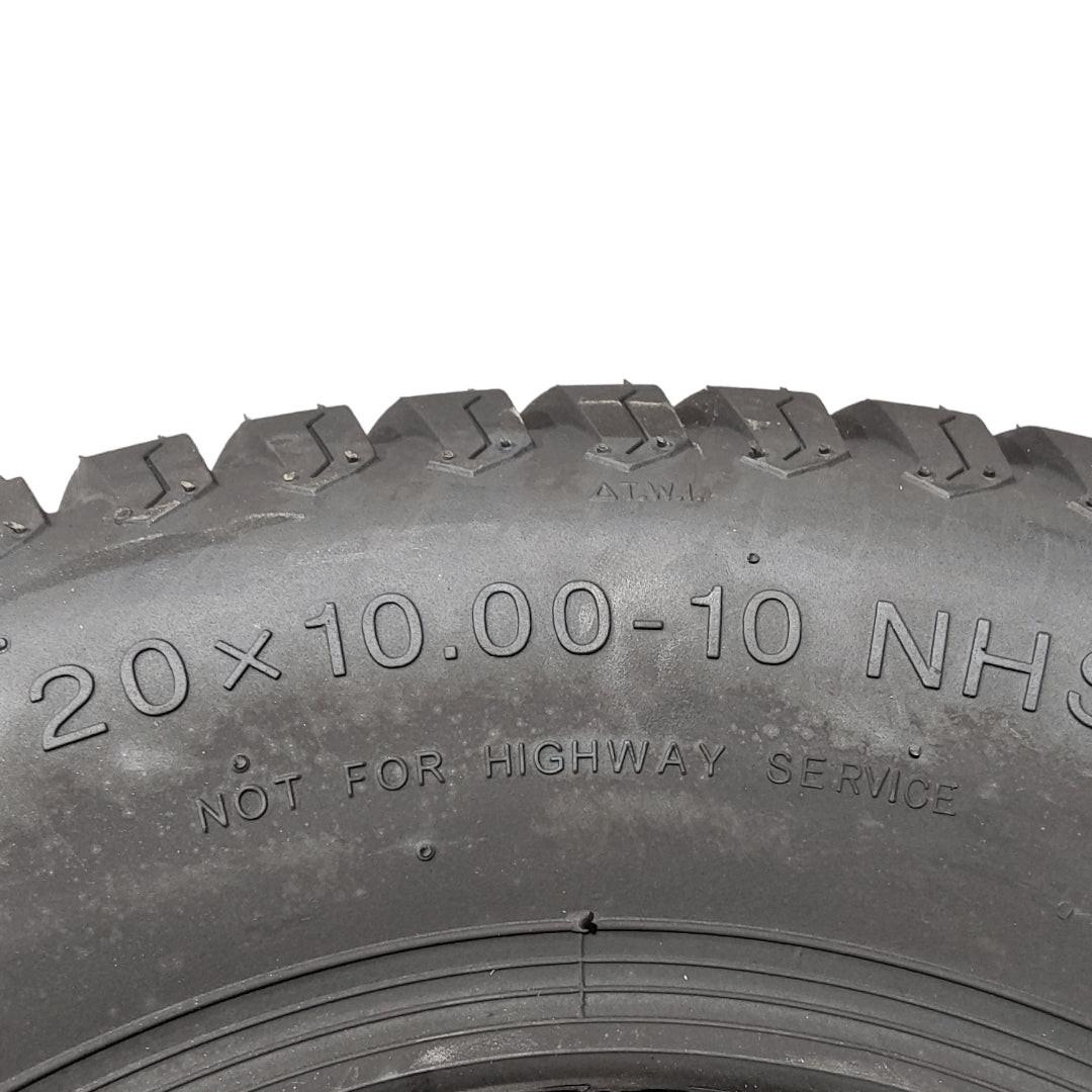 Proven Part Rubber Tire 20X10-10 - Proven Part