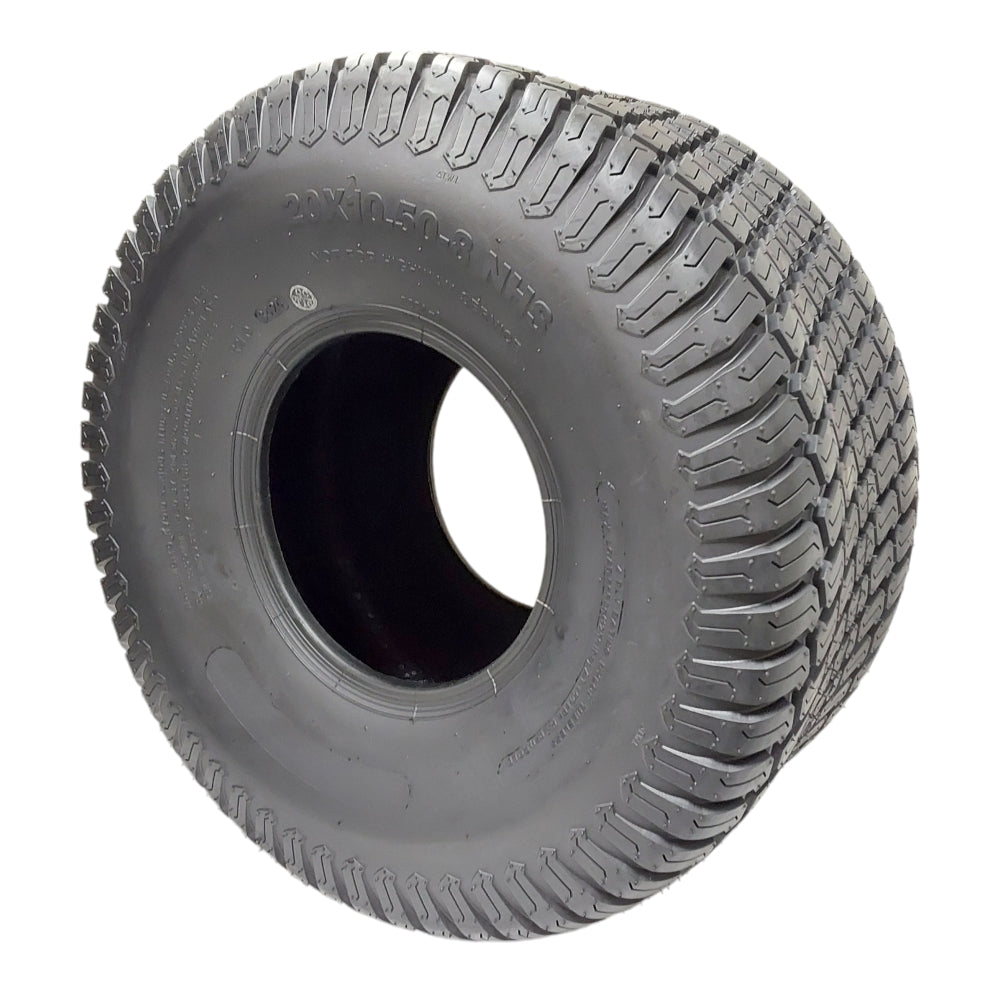 Proven Part Lawn Mower Tire 4 Ply 20X10.5X8 Turf Master Tubeless 20X10.50X8 Compatible With Scag 484057