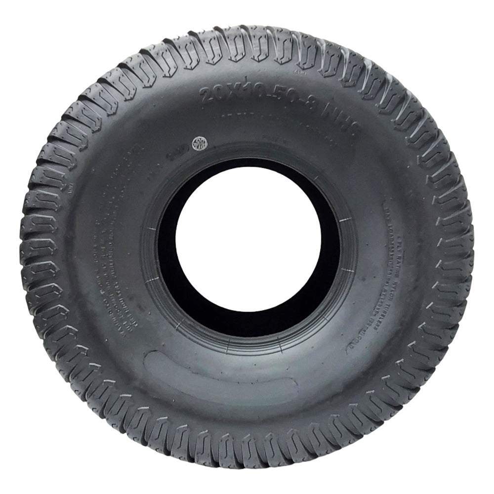 Proven Part Lawn Mower Tire 4 Ply 20X10.5X8 Turf Master Tubeless 20X10.50X8 Compatible With Scag 484057