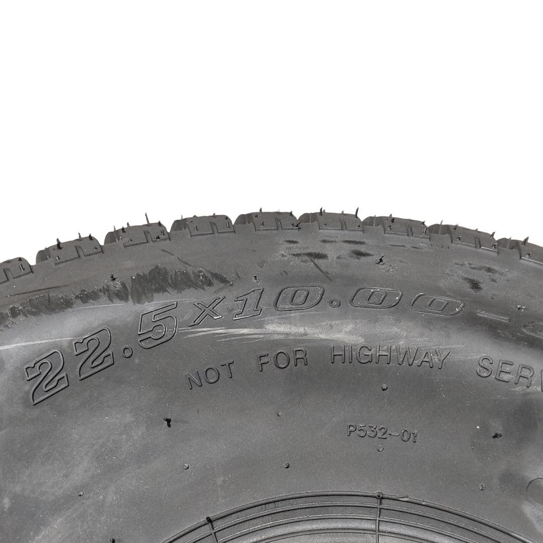 Juego de piezas probadas de 2 neumáticos para cortacésped de carrito de golf Atv 22,5X10-8 22,5X10X8 de 4 capas Go Kart