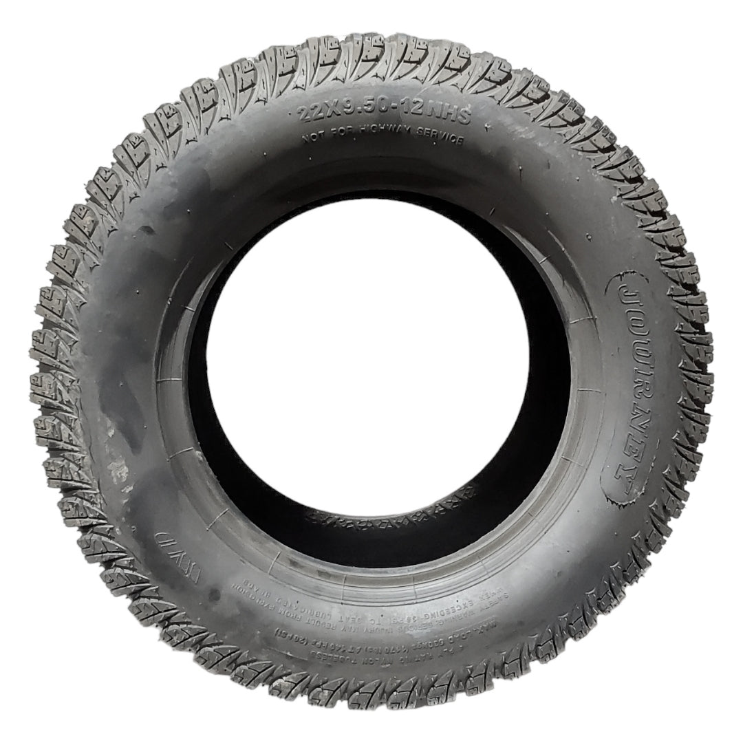 Proven Part 1) Lawn and Garden Mower Tire 22X9.5X12 4 Ply Turf Rubber Tire