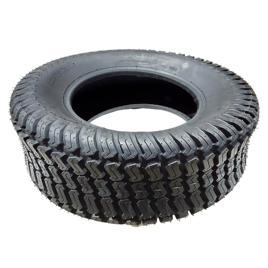Proven Part Set Of 2 23X8.50-12 Lawn Mower Tractor Tires 4 Ply Turf Tubeless - Proven Part