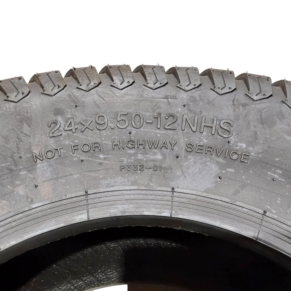 Proven Part Rubber Tire 24X9.5-12 - Proven Part