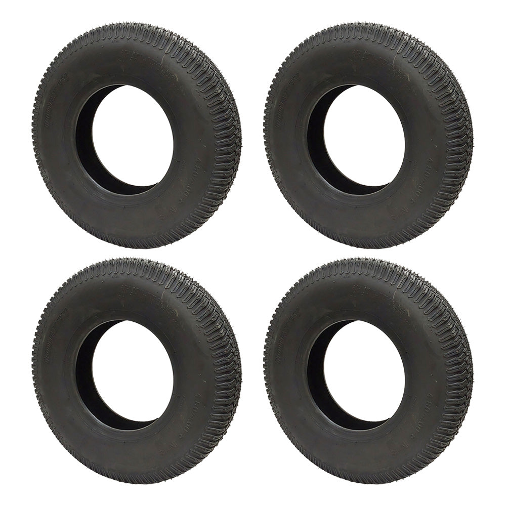 Parte probada 4.80/400-8 Carretilla Go Kart Remolque utilitario Neumático para césped 2 capas 480-400-8