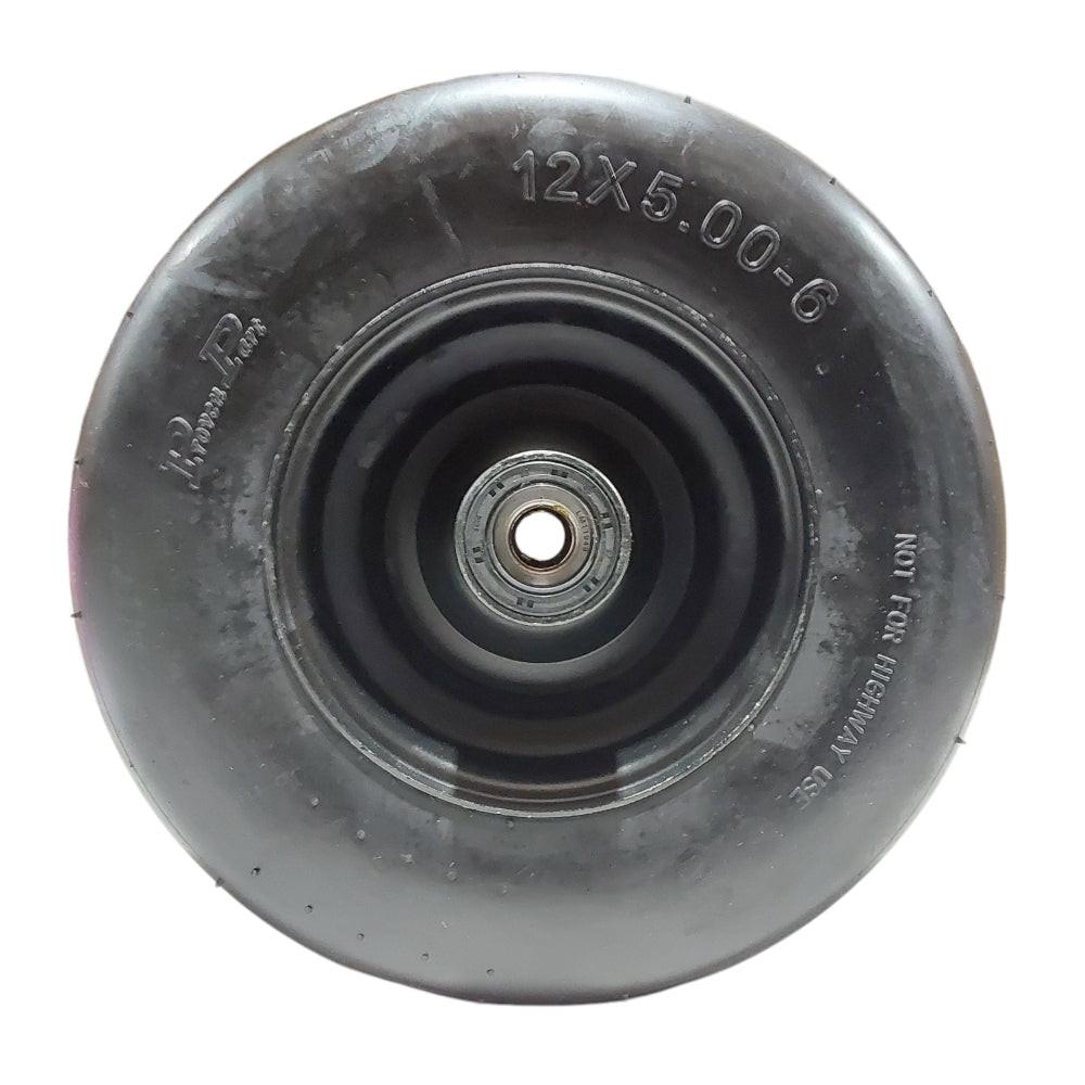 Proven Part 2-Pack Semi Pneumatic No-Flat Tire 12x5-6 Fits Greenworks R0200711-00 3420111523