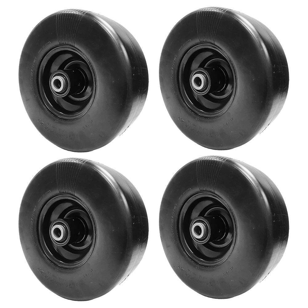 Pieza comprobada sin neumático pinchado 11X4-5 caucho sólido compatible con Stander 72460026