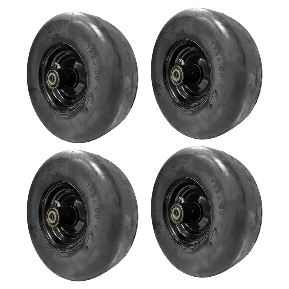 4PK Proven Part 13X5.00-6 No-Flat Tire For Wright 72460004 72460029 98460055