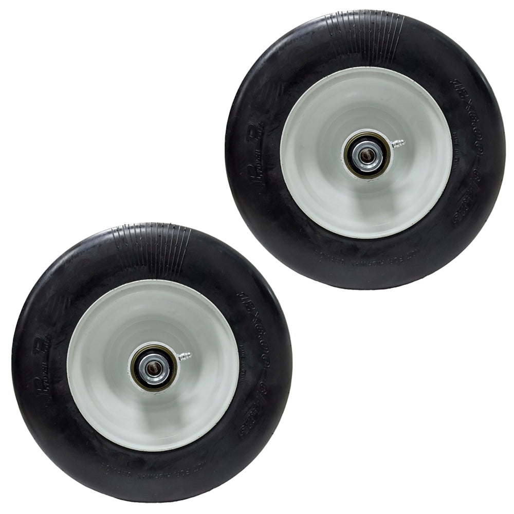 (2) SIN RUEDA PLANA SE ADAPTA A EXMARK 135-2148 12X6-6