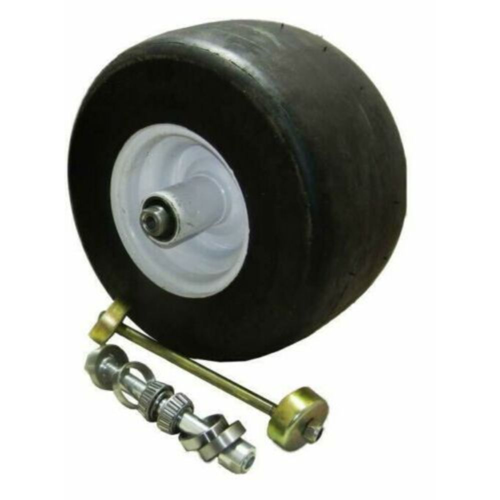 Proven Part Semi Pneumatic 13X6.50-6 Flat Free Tire White Rim Fits Exmark 1-523009