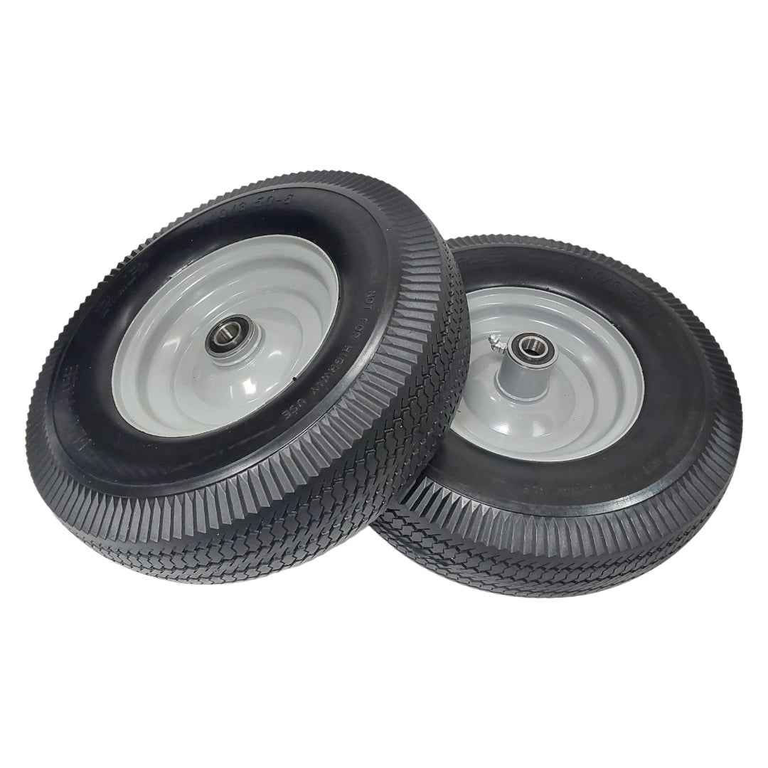 Proven Part 2 Solid Foam Wheels For Little Wonder 4164205 4.10/3.50X6 Walk Behind Blowers