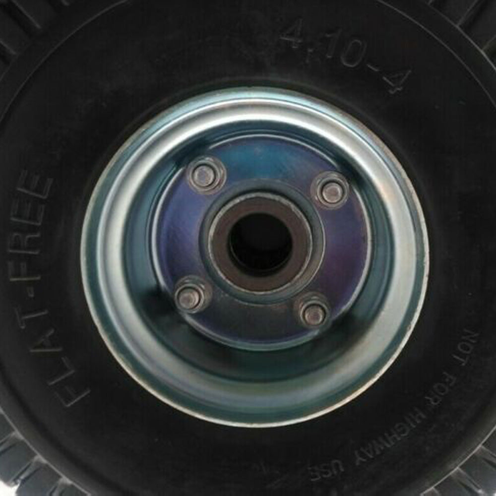 Pieza probada, neumático sólido sin pinchazo 4.10X3.5-4 con rodamientos aptos 72310001 15010 Compatible con sistema Velke de 2 ruedas X2