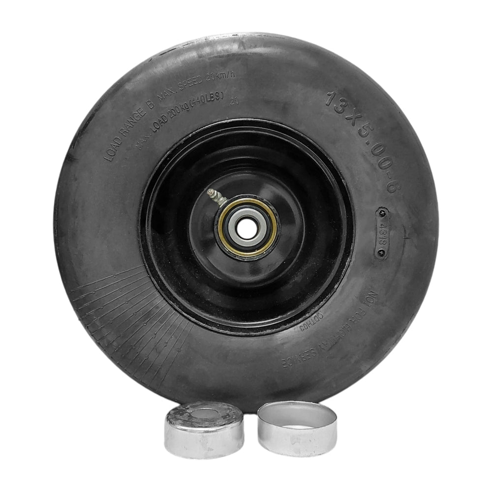 Proven Part No-Flat Solid Rubber Tire and Rim For Stinger Quad 3000 3600 40-0427