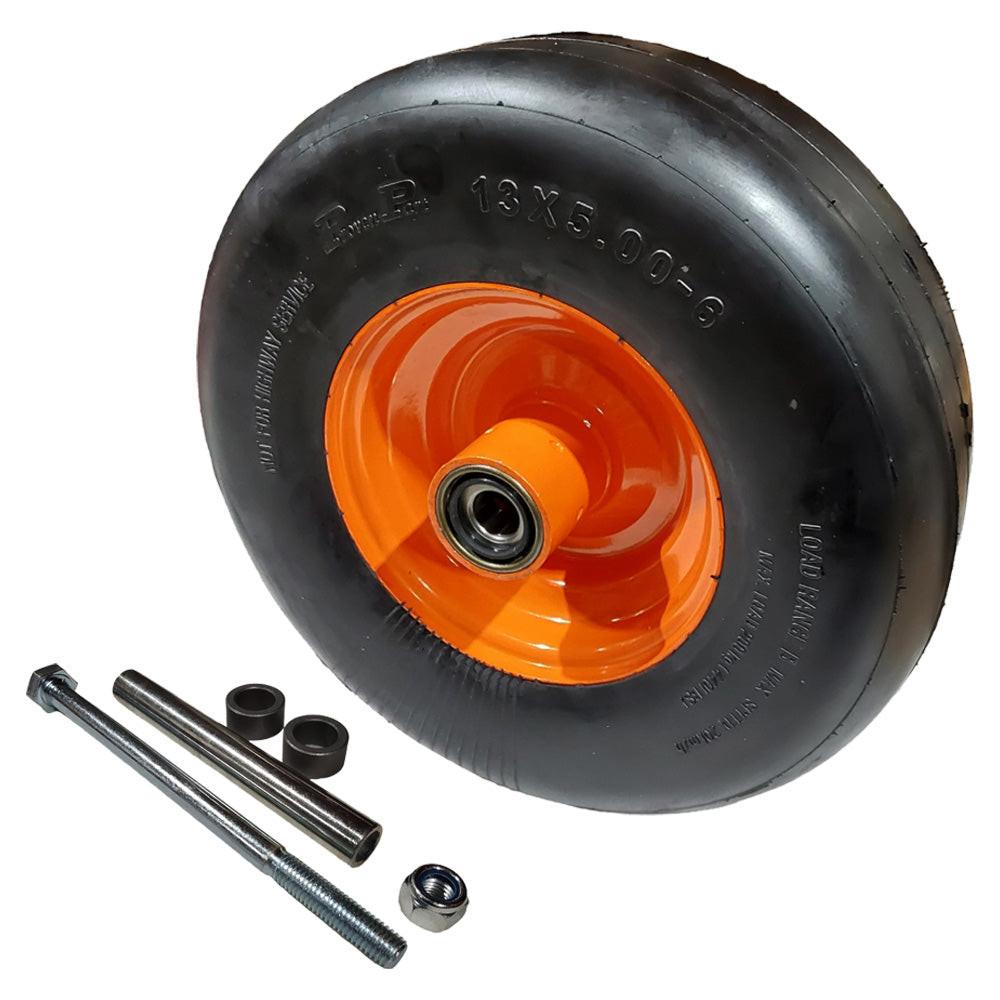 Juego de piezas probadas de 2 conjuntos de ruedas para Scag 483049 13X5X6 Tiger para Cub Sabre