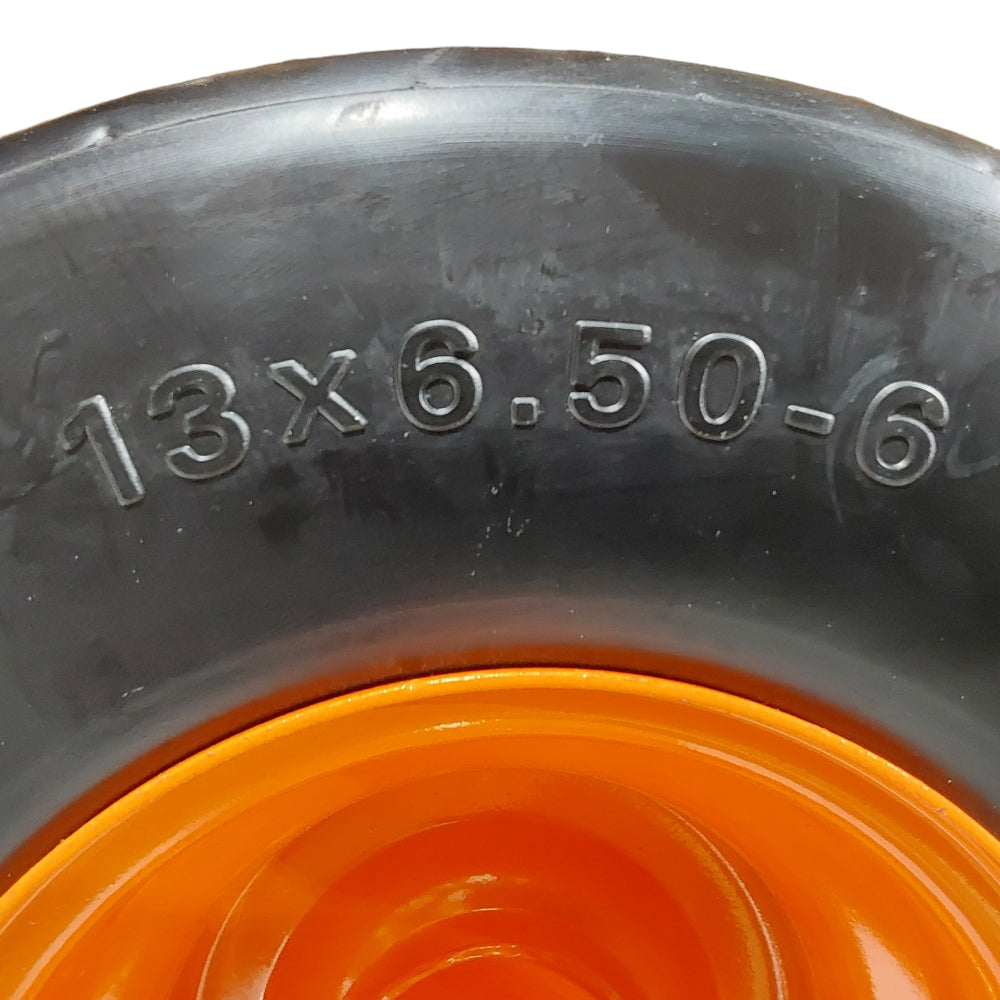 Proven Part (1) Flat Free Wheel Assembly For Scag 483050 482504 9278 13 X 6.50-6 13X6.50X6
