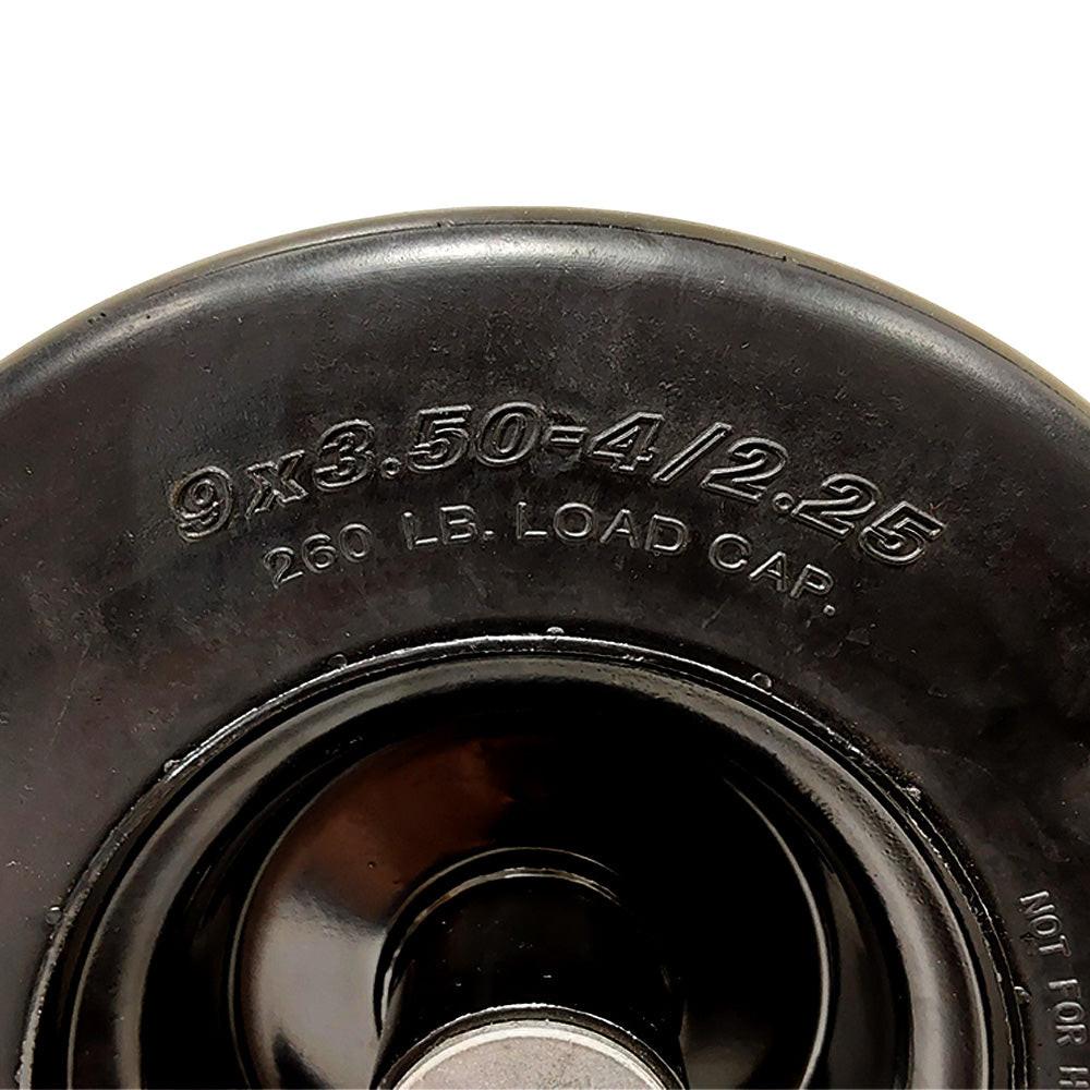 Pieza probada sin rueda plana para Wright 72460027 9X3.5-4