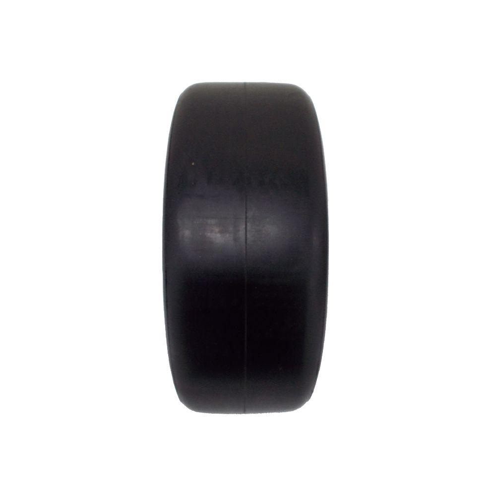Proven Part 2 Pack 11X4-5 Black Rim Front Solid Puncture Proof Smooth Tires Compatible With Stander B 72460040 No-Flat and 4169567 Includers Bearings 77410036 - Proven Part