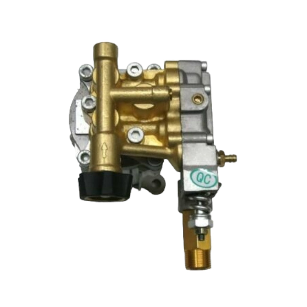Bomba de lavado a presión con cabezal de latón horizontal, pieza comprobada, se adapta a muchas marcas y modelos con eje de 3/4 de pulgada, solo 3000 psi