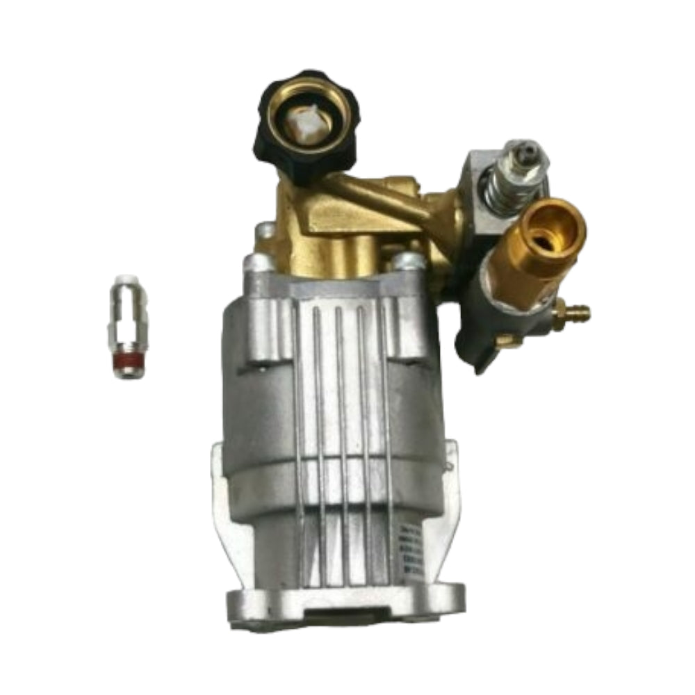 Bomba de lavado a presión con cabezal de latón horizontal, pieza comprobada, se adapta a muchas marcas y modelos con eje de 3/4 de pulgada, solo 3000 psi