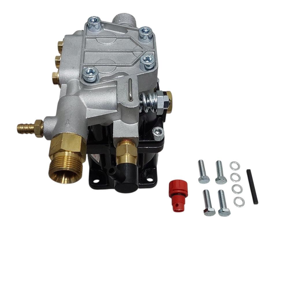 Axial Pump 2600 PSI 2.4 GPM 3/4" Horizonal Shaft M22 Outlet NH 3/4" Inlet