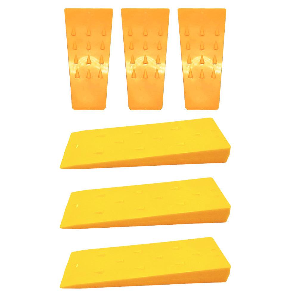 Proven Part 3-5.5" & 3-8" Logging Felling Bucking Tree Forestry Falling Spiked Wedges
