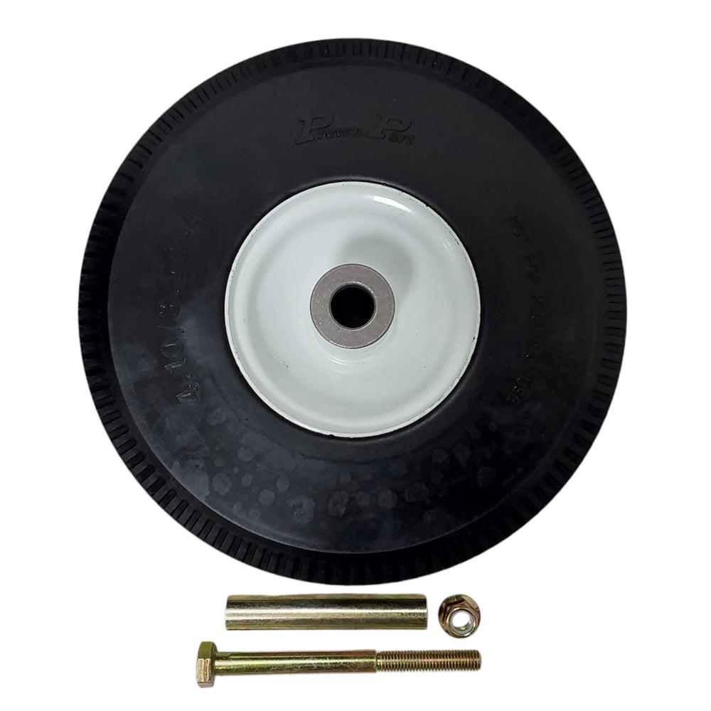 Proven Part Foam Tire and Wheel For Exmark and For Toro 105-3471 4.10/3.5-4