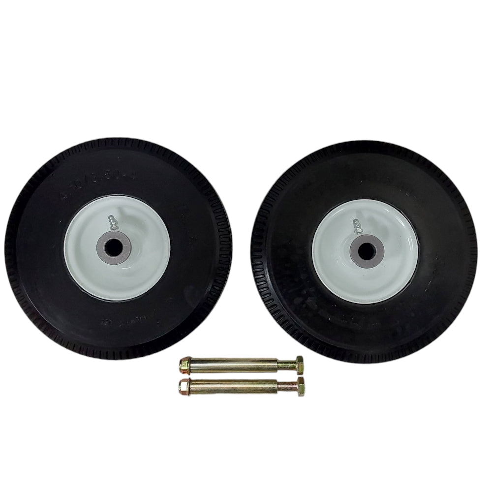 Proven Part 2-Foam Tires and Wheels For Exmark and For Toro 105-3471 4.10/3.5-4