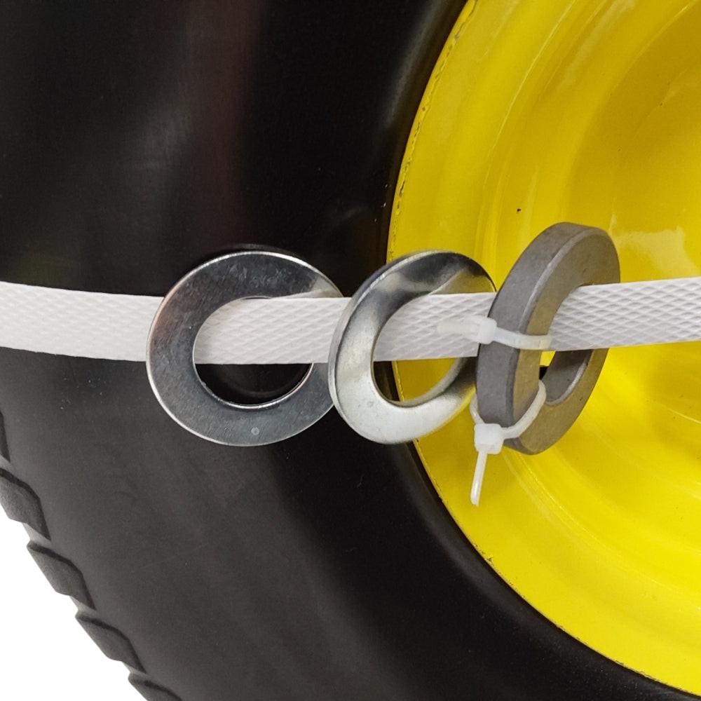 Proven Part Front Foam Filled Tire and Rim 15x6-6 For John Deere 100 and 300 Series With Dust Caps