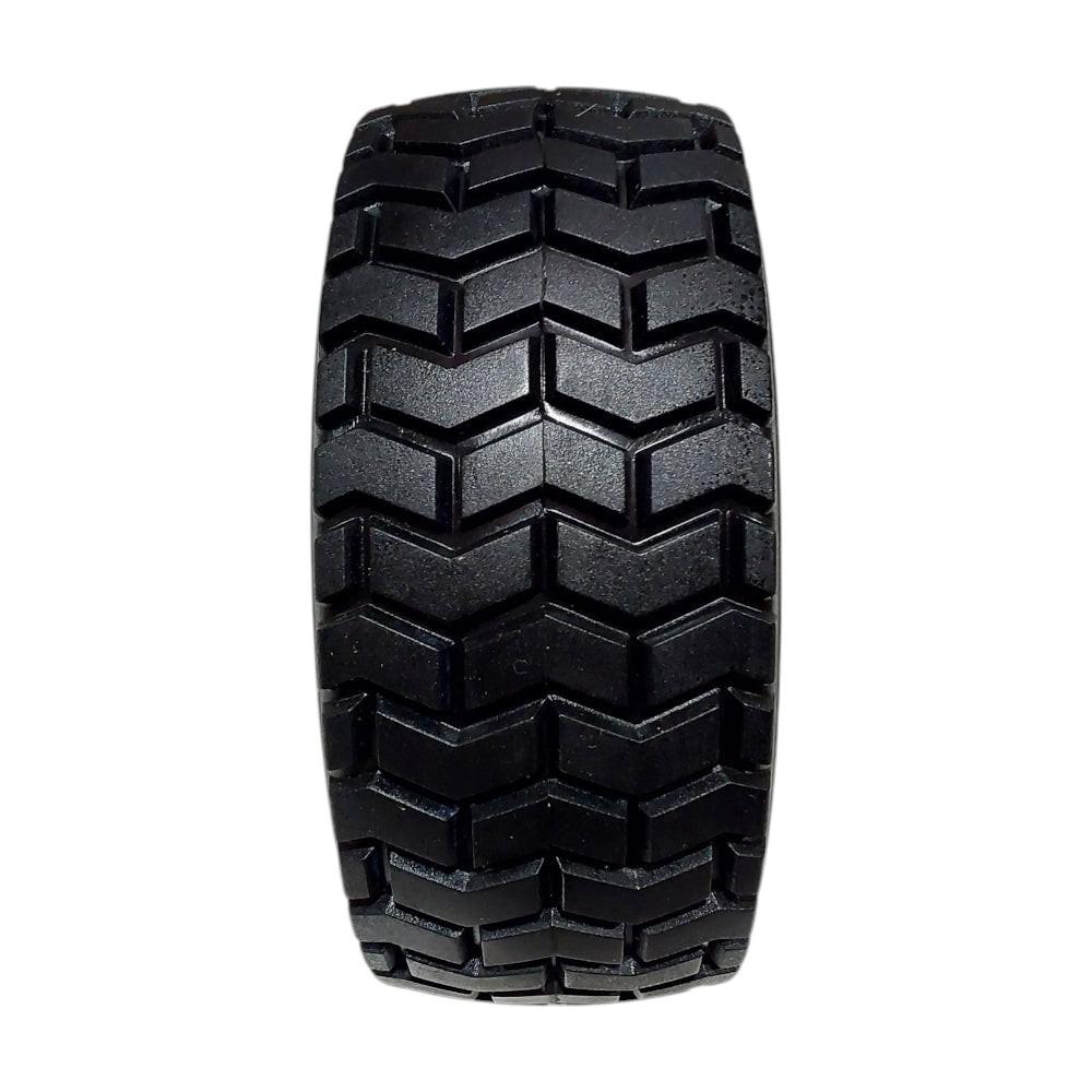 Pieza probada (1) Neumático 9X3.5-4 Sólido no plano Compatible con sistema Velke de 2 ruedas Se adapta a 72410088 Vkxwheel 10816 Incluye rodamientos Se adapta a 77410031 77410030 Vkxrlbrg Vkxbrgrtnr