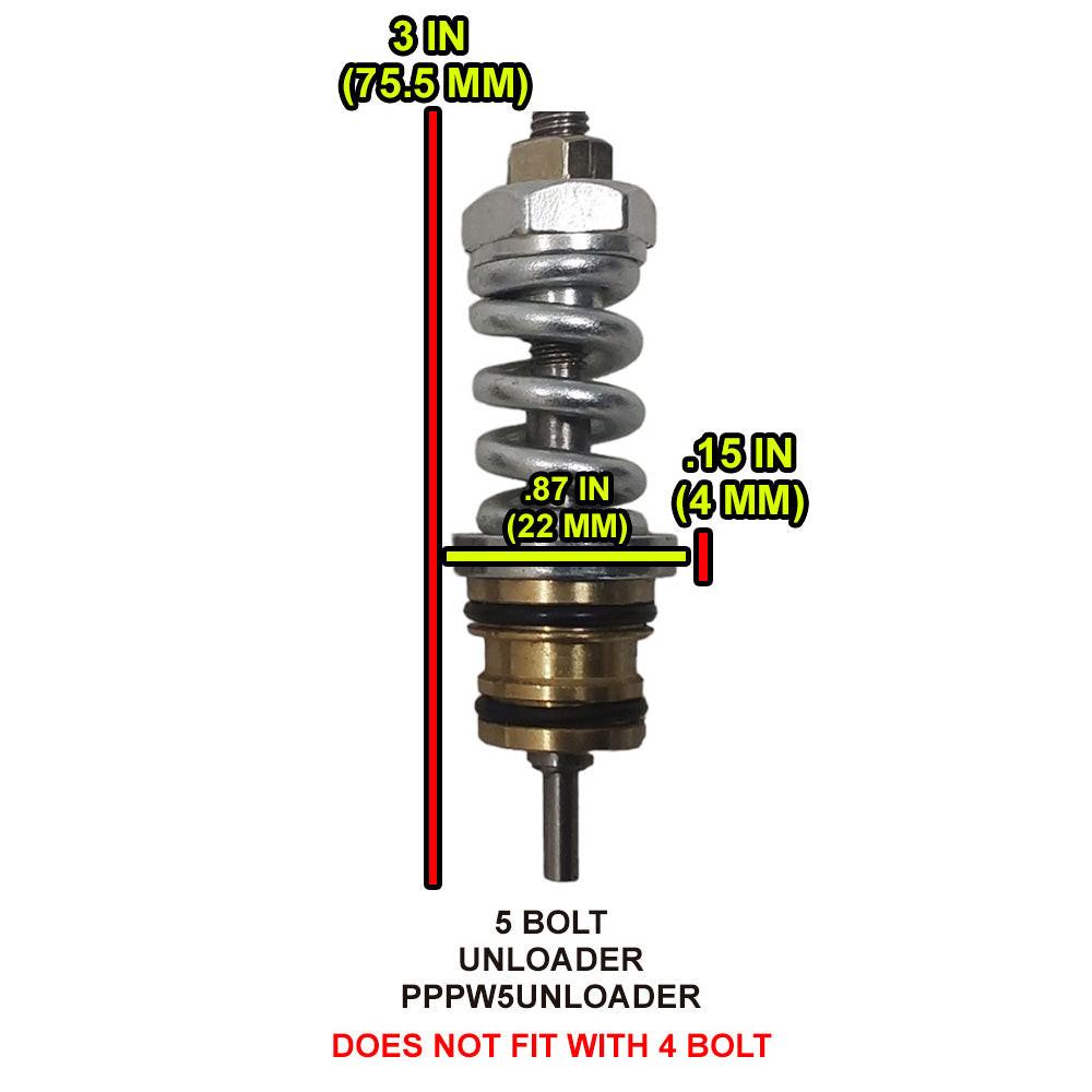 Proven Part Unloader Valve Kit Compatible With Himore Pressure Washer