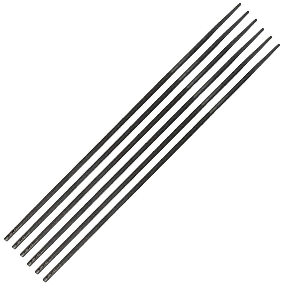Pieza probada Cadena de cincel completa de 3-14" 3/8Lp .043G 50Dl, aceite de cadena de 2 cuartos, tornillo de banco (6) limas de 5/32"