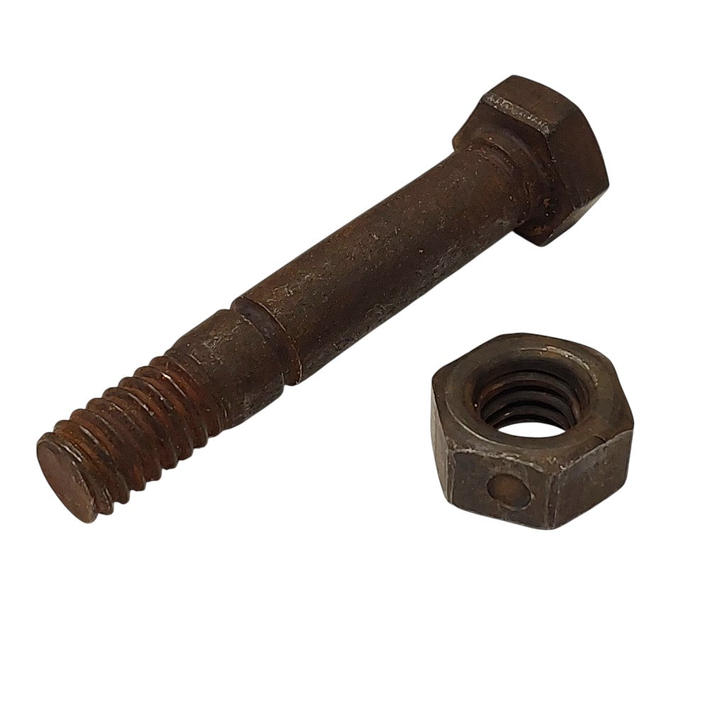 Proven Part Shear Pin & Nut For Ariens: 52100100. Od: 5/16", 2" Length
