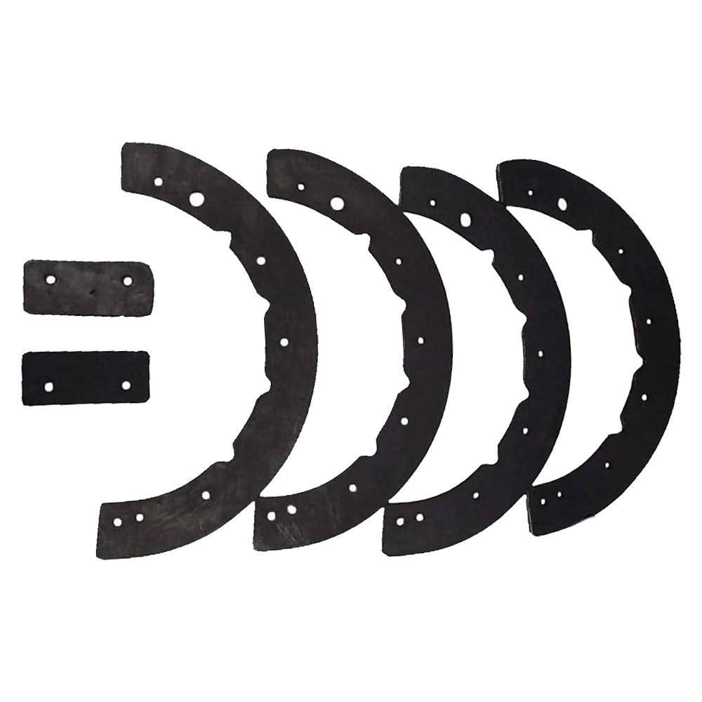 Proven Part Snow Blower Rubber Paddle Set Fits MTD 753-0613 731-0782 731-0780 731-0781