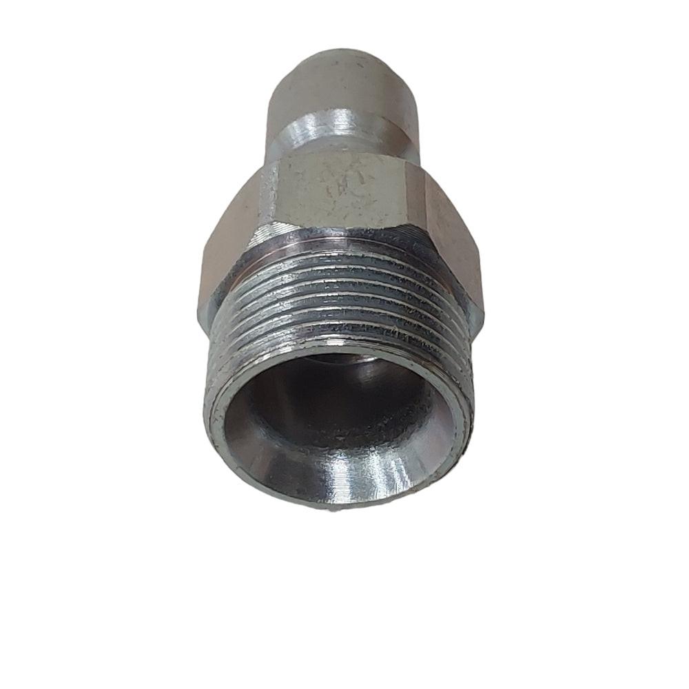 Proven Part Screw-Type DisConnect 3/8" Female-M22 Brass and Quick Connect Coupler Plug 3/8" Steel Plug X M22 Male Threads