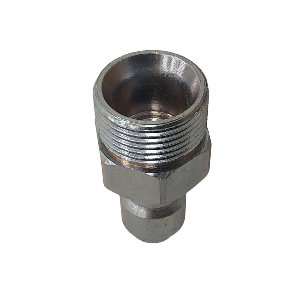 Proven Part 3/8" Female-M22 Brass, Quick Connect Coupler Plug 3/8" Steel Plug X M22 Male Threads and 50' 1/4" M22 x M22 3200 PSI Hose