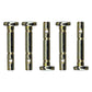 PACK OF 5 SNOW BLOWER SHEAR PINS AND COTTER PINS REPLACE 738-04124 738-04124A 714-04040