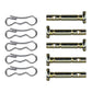 PACK OF 5 SNOW BLOWER SHEAR PINS AND COTTER PINS REPLACE 738-04124 738-04124A 714-04040