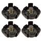 4 PACK TRIMMER HEAD LID COVER SPRING AND SPRING CAP COMPATIBLE WITH SPEED FEED 400 FITS X472000070 V450001880 V494000840