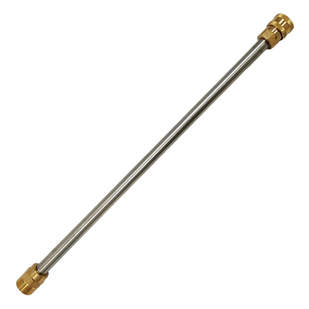 Kit de varilla y pistola de lavado a presión de 3000 PSI, pieza probada, conector M22, varilla ajustable